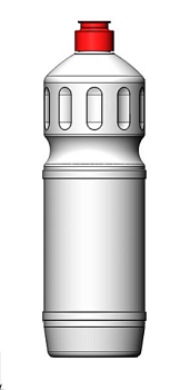 Ф-231 ПНД Флакон 28/410 белый 1000мл 44гр упак(100шт)